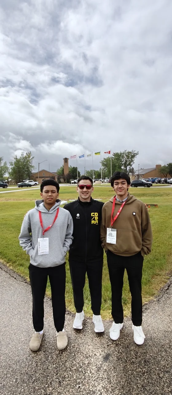 From Jakarta to Saskatchewan: Ammar and Faigan Join Notre Dame Hounds, photo 2